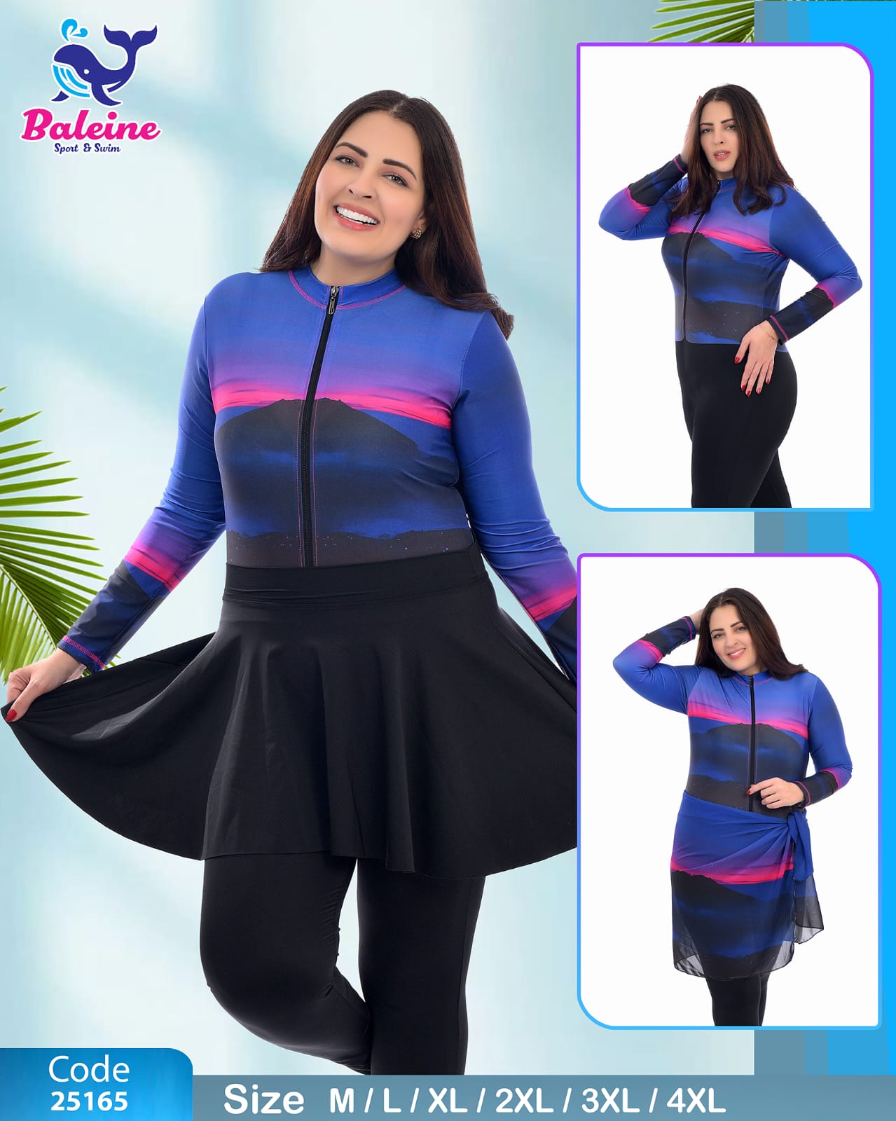 Burkini swimsuit