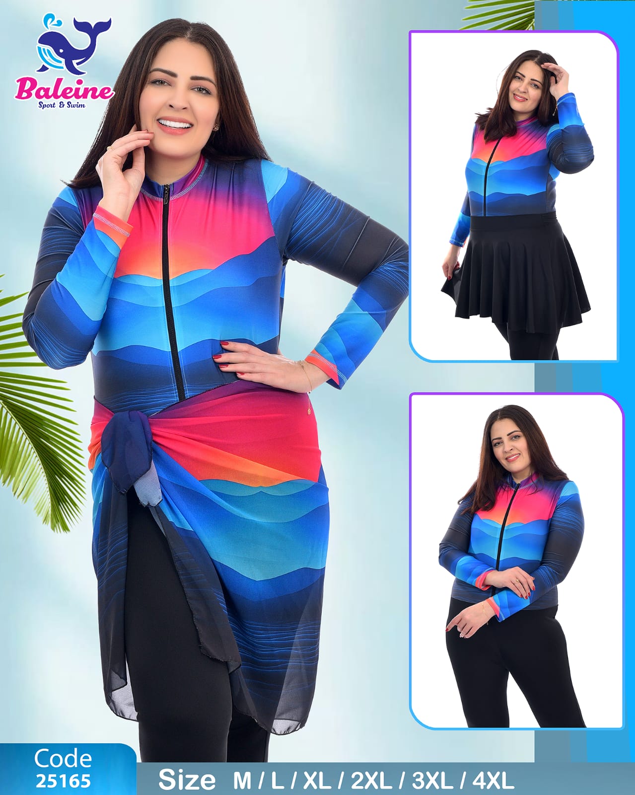 Burkini swimsuit