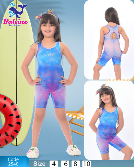 Swimsuit with top and shorts big size