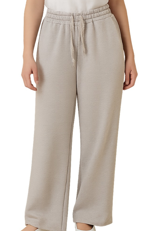Wide Leg Melton Joggers - Sponge Fleece - 10 Colors