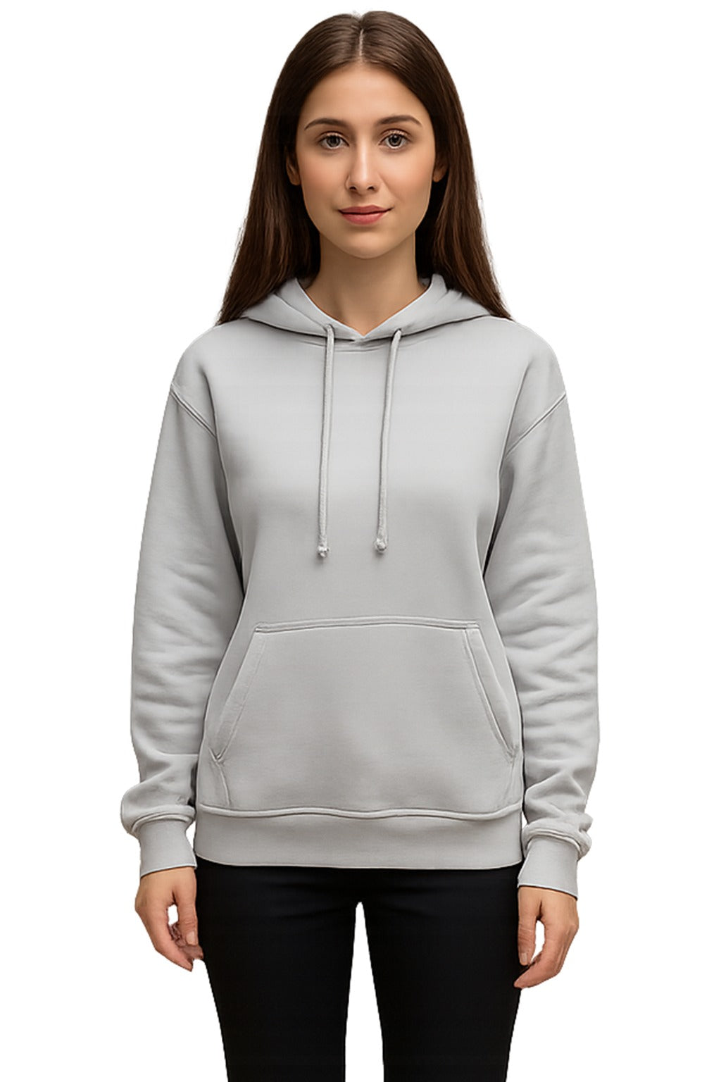 Oversized Solid Melton Hoodie - Sponge Fleece - 9 Colors