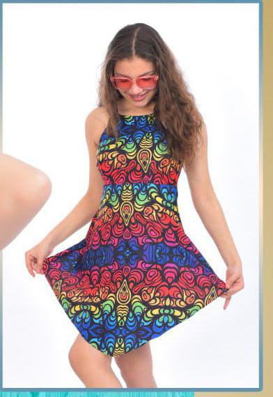 Beach dress with shorts