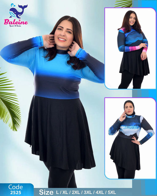 Merge skirt  Islamic  Swimsuit